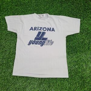 Vintage 70s Arizona Shirt Womens XS 17x22 Hanes USA